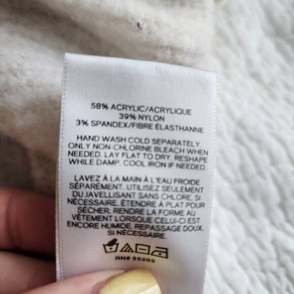 Express Rainbow Stripe Mock Turtleneck Sweater XS - Picture 6 of 6